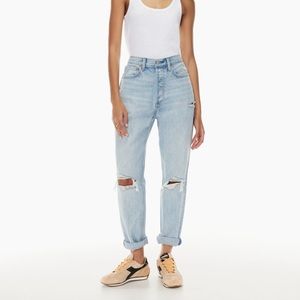Denim Forum Boyfriend High Rise Loose Jeans
